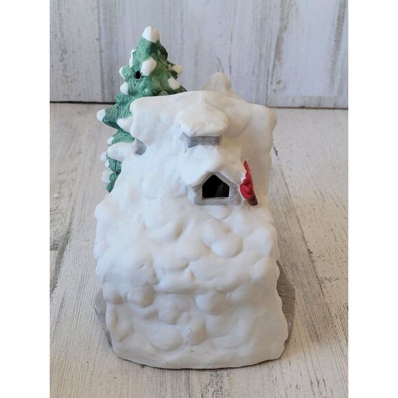 Santa's Workshop ceramic AS IS Village accessory house tree gift - Picture 7 of 10